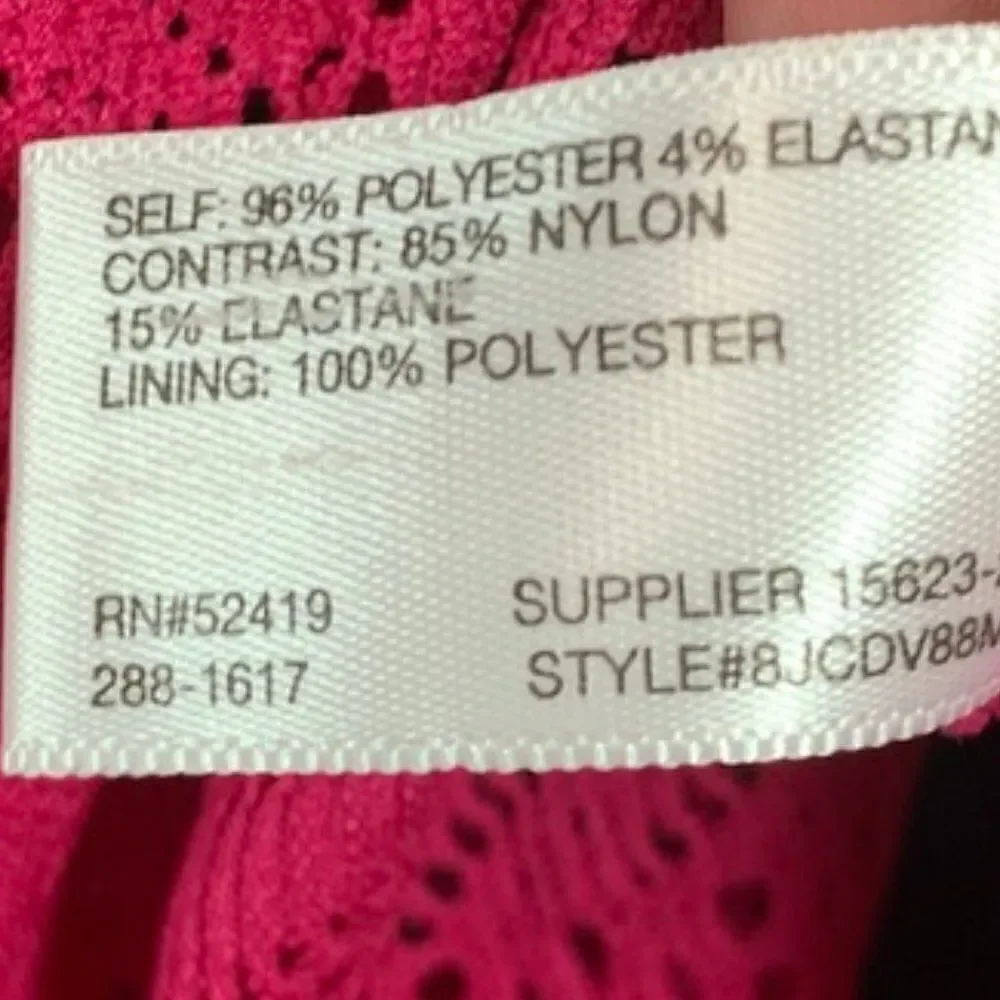 Liz Claiborne Tank Style Swim Top